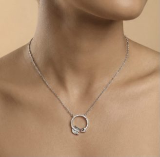 Circle Point Necklace